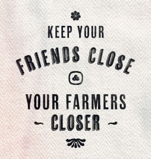 Take a trip to your local farmers markets this weekend :)