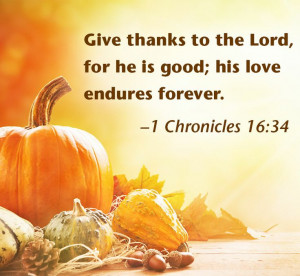 Thanksgiving Bible Verses