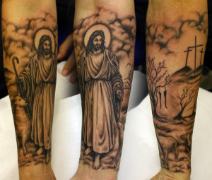 50 Tatuagens com o rosto de Jesus Cristo