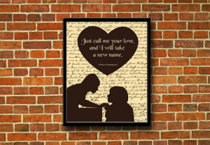 Romeo and Juliet printable poster William by LaBottegaDigitale, €6 ...