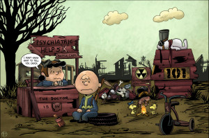 Post-Apocalyptic Peanuts: Charlie Brown x Fallout