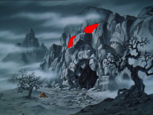 The Skull Cave is a very creepy Cave featured in the 1997 cartoon Pooh ...