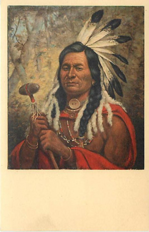 Sioux Warrior Native American