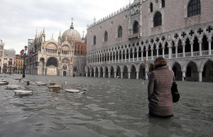 Venice suffered its worst flooding in 22 years as water in the Italian ...