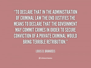 Louis Brandeis Quotes