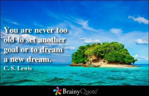 You are never too old....