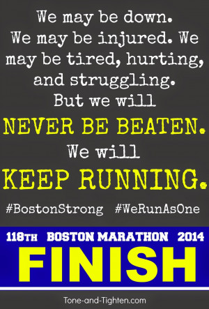 We will forever be Boston Strong