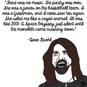 How Dave Grohl lost his virginity. Illustrated by Jena Ardell ...