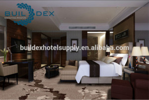 star hotel room carpet with floral pattern