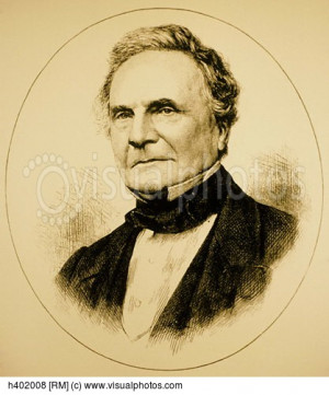 Charles Babbage Quotes Engraving of charles babbage,