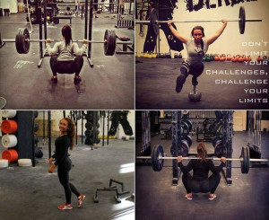 Challenge your limits quotes quote girl gym fitness workout motivation ...