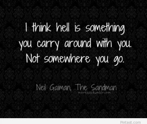Neil Gaiman – Hell Quote