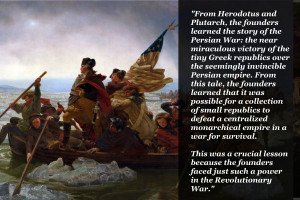 They studied the courage of Greeks against stronger and better ...