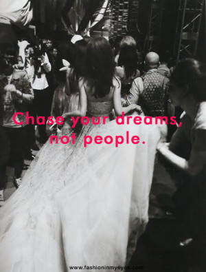 Sunday quote, chase your dreams