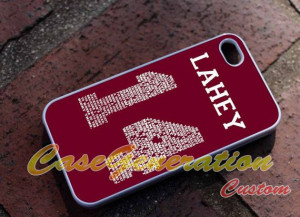 Custom Case Isaac Lahey Jersey Teen Wolf Quote by GenerationOfCase, $8 ...