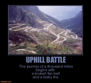 Uphill Battle Quotes