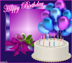 ): Purple Backgrounds, Birthday Card, Happy Birthday, Birthday Quotes ...