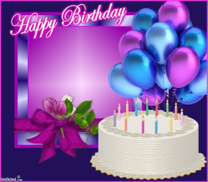 Purple Happy Birthday Best Friend Quotes. QuotesGram