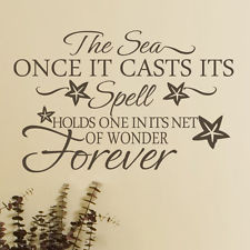 Life's a Beach Vinyl Wall Art quote Home Decor Decal Words & Phrases ...