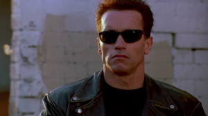 ... Schwarzenegger as The Terminator in Terminator 2 - Judgment Day (1991