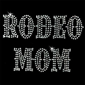 Hot Fix Motif Rodeo Mom 2
