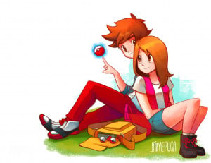 Cute Pokemon Pokemon Couples Cute Pokemon Trainers By
