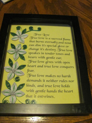 quilled flowers and quotes