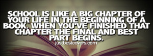 Click to view school is like a big chapter timeline banner