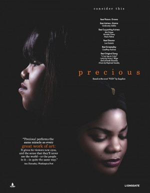 Precious Movie Quotes Precious' life is as bad as it