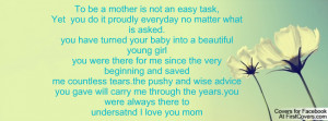 To be a mother is not an easy task,Yet you do it proudly everyday no ...