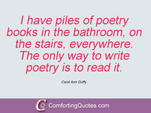 Carol Ann Duffy Quotations