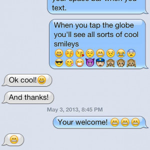 ... — Mom learns how to use emojis. Source: Instagram user ari_on_fire