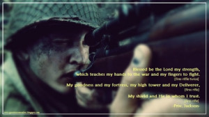 Sharpshooter Private Jackson: making Biblical quotes sound absolutely ...
