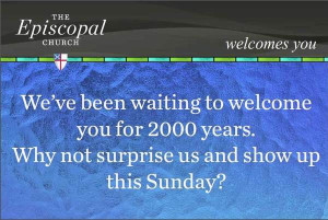 Really, would anyone want to go to a church, or anywhere else, that ...