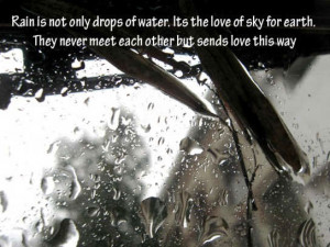 Awesome rain image quotes for facebook