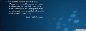 Quote By Ralph Waldo Emerson Facebook Timeline Cover