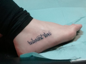 Beautiful Song Lyric Tattoos « Read Less