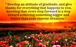 Gratitude quotes flowers field sayings