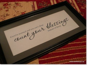 DIY a framed quote