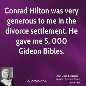 Quotes by Conrad Hilton