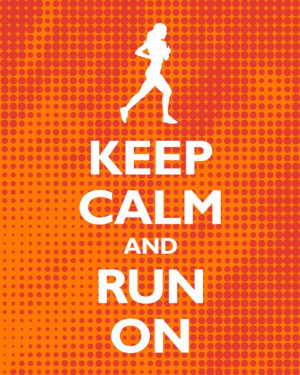 keep calm and run on2 Let The Countdown Begin