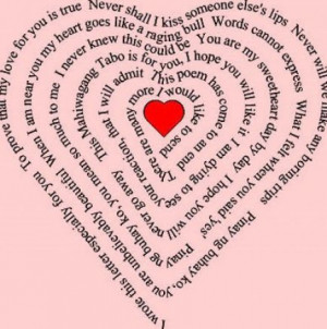 Cute short love poems pictures 2