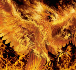 Mythical creatures Phoenix