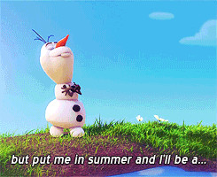 my gif frozen wdas olaf in summer frozen spoilers i knew this was in ...