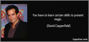 David Copperfield Quote