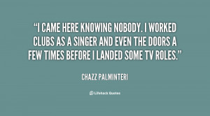 Chazz Palminteri Quotes