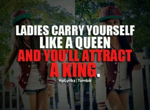 Never lower your standards