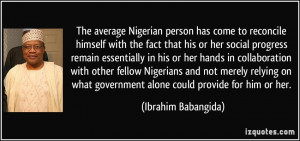 The average Nigerian person has come to reconcile himself with the ...