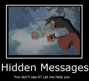 The Emperor's New Groove- Hidden Messages by MasterOf4Elements