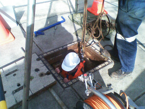 Confined space entry